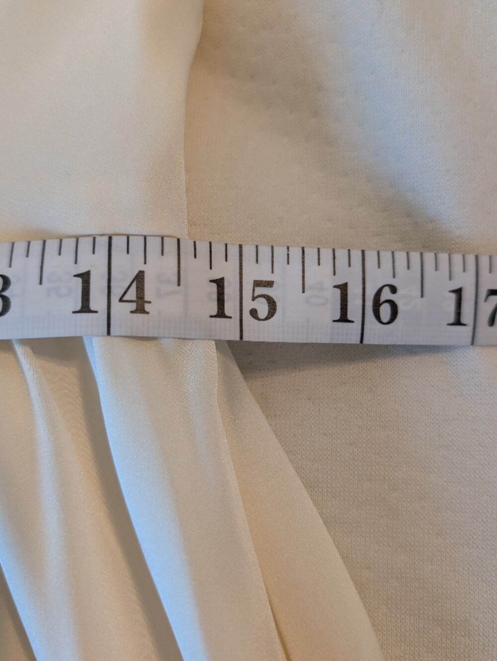 Noire Elegant Cream Square-Neck Maxi Satin Dress - Picture 4 of 6